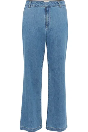 My Essential Wardrobe Dames, Jeans, Blauw, Maat: M Denim