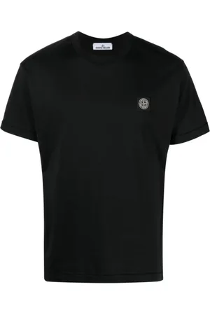 Stone Island Heren, Tops, Zwart, Maat: XL Katoen