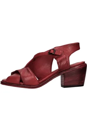 HUNDRED 100 Dames, Schoenen, Rood, Maat: 38 EU Leer