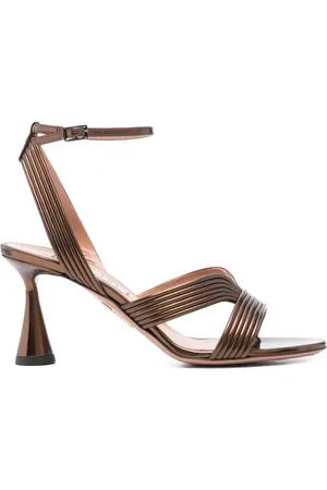 Aquazzura Dames, Schoenen, Bruin, Maat: 38 EU