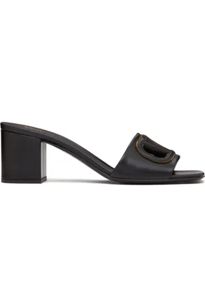 VALENTINO GARAVANI Dames, Schoenen, Zwart, Maat: 38 EU Leer