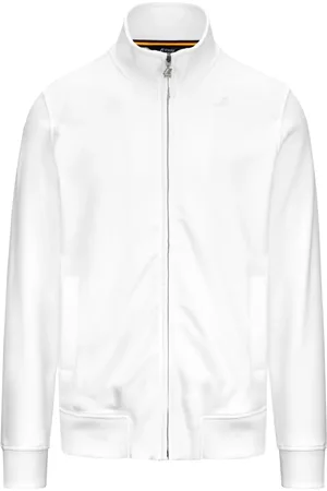 K-Way Heren, Sweatshirts & Hoodies, Wit, Maat: S Katoen