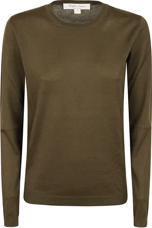 Ralph Lauren Dames, Truien, Groen, Maat: S Kasjmier