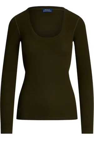 Ralph Lauren Dames, Tops, Groen, Maat: S