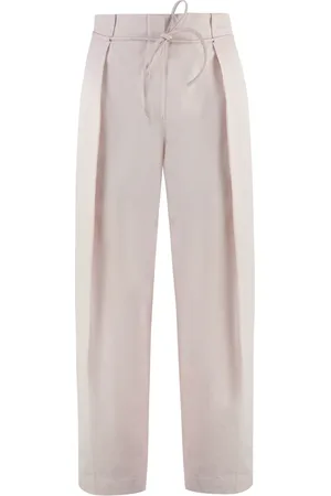 YVES SALOMON Dames, Broeken, Roze, Maat: XS Katoen