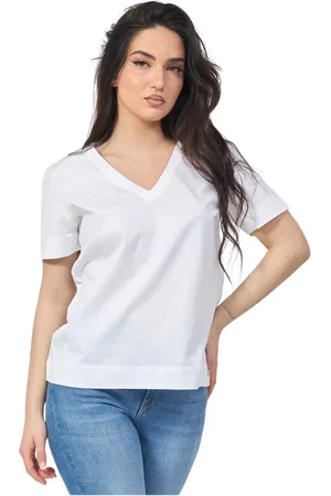 Alessia Santi Dames, Tops, Wit, Maat: M Katoen