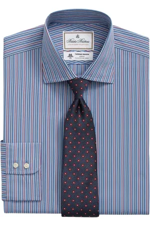 Brooks Brothers Heren, Overhemden, Blauw, Maat: M Katoen