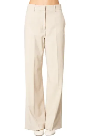Max Mara Dames, Broeken, , Maat: S Wol