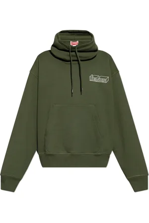 Kenzo Heren, Sweatshirts & Hoodies, Groen, Maat: M Katoen