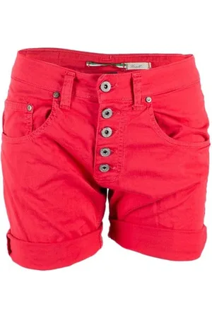 Please Dames, Korte broeken, Rood, Maat: M Katoen