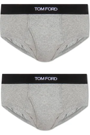 Tom Ford Heren, Ondergoed, Grijs, Maat: S Katoen