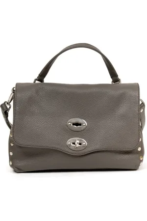 Zanellato Dames, Tassen, Grijs, Maat: ONE Size Leer