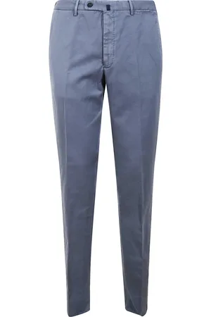 Incotex Heren, Broeken, Blauw, Maat: L