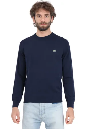 Lacoste Heren, Truien, Blauw, Maat: M Katoen
