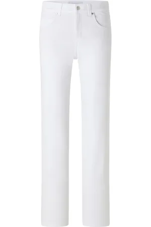 Angels Dames, Jeans, Wit, Maat: L L30 Katoen