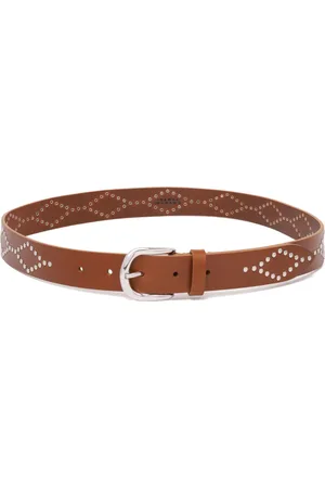 Isabel Marant Dames, Accessoires, Bruin, Maat: 85 CM Leer
