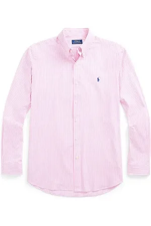Ralph Lauren Heren, Overhemden, Roze, Maat: S