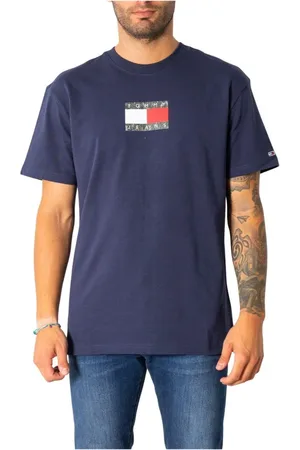 Tommy Hilfiger Heren, Tops, Blauw, Maat: S Katoen