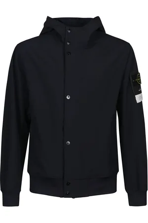 Stone Island Heren, Jassen, Blauw, Maat: L Katoen