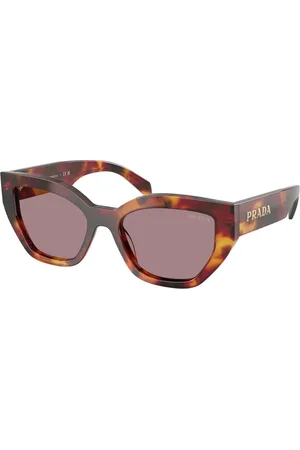 Prada Dames, Accessoires, Bruin, Maat: 53 MM