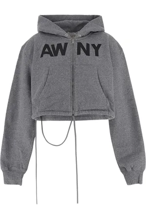 Alexander Wang Dames, Sweatshirts & Hoodies, Grijs, Maat: S