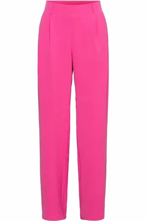 &Co Woman Dames, Broeken, Roze, Maat: XL Poliester