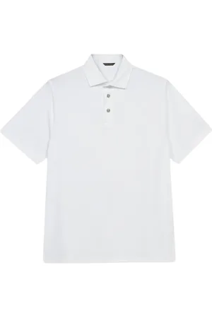 Brooks Brothers Heren, Tops, Wit, Maat: L Katoen