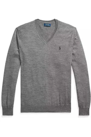 Ralph Lauren Heren, Truien, Grijs, Maat: M