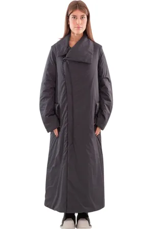 Y-3 Dames, Mantels, Zwart, Maat: S Leer