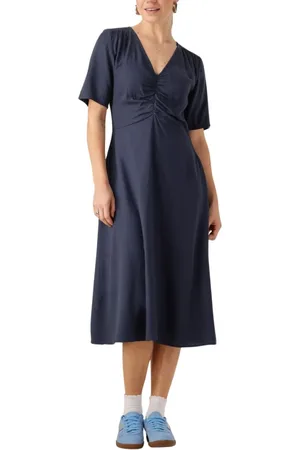 Modstrom Dames, Jurken, Blauw, Maat: S