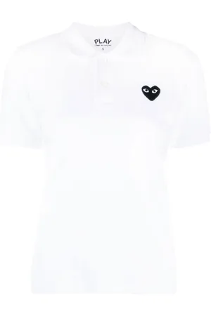 Comme des Garçons Dames, Tops, Wit, Maat: L Wol