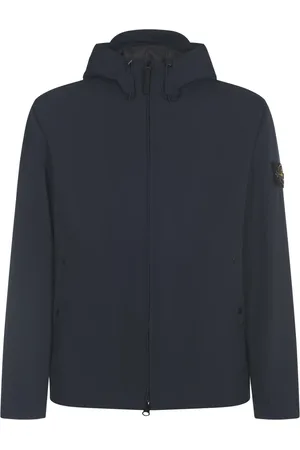 Stone Island Heren, Jassen, Blauw, Maat: L Poliester