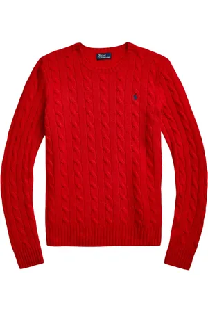 Ralph Lauren Dames, Truien, Rood, Maat: XS Wol