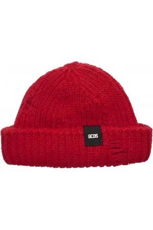 GCDS Dames, Accessoires, Rood, Maat: ONE Size Wol