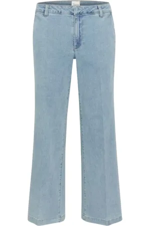 My Essential Wardrobe Dames, Jeans, Blauw, Maat: L