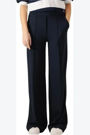 Jansen Amsterdam Dames, Broeken, Blauw, Maat: S
