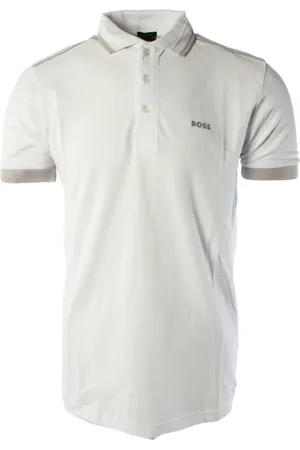 HUGO BOSS Heren, Tops, Wit, Maat: XL Katoen