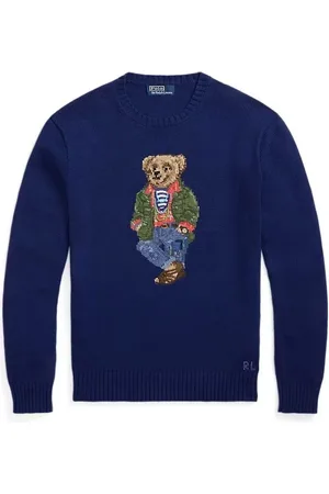 Ralph Lauren Heren, Truien, Blauw, Maat: L Katoen