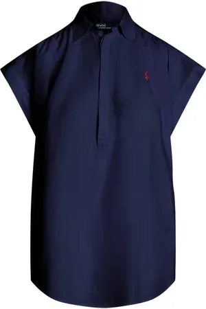 Ralph Lauren Dames, Blouses & Shirts, Blauw, Maat: S