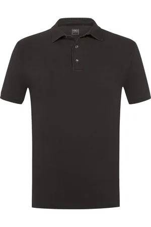 FEDELI Heren, Tops, Grijs, Maat: 3XL Katoen