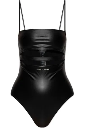 Dsquared2 Dames, Badkleding, Zwart, Maat: XS Polyamide