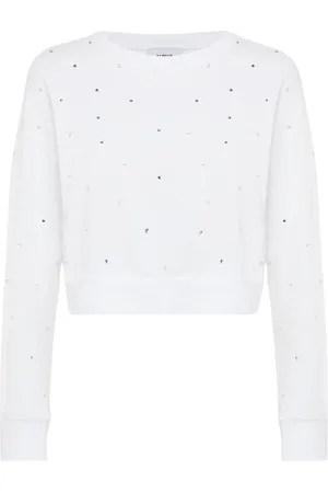 ALPHA STUDIO Dames, Sweatshirts & Hoodies, Wit, Maat: S
