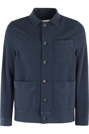 Circolo Heren, Jassen, Blauw, Maat: L Katoen