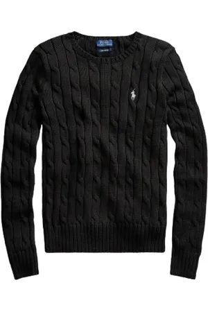Ralph Lauren Dames, Truien, Zwart, Maat: XS Katoen