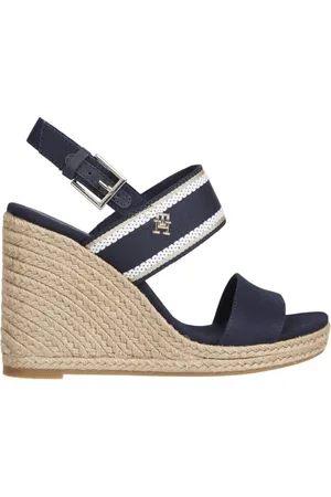 Tommy Hilfiger Dames, Schoenen, Blauw, Maat: 41 EU Katoen
