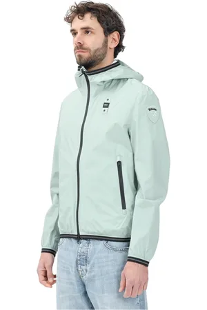 Blauer Heren, Jassen, Groen, Maat: S Nylon