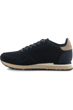 Woden Dames, Schoenen, Blauw, Maat: 38 EU Leer