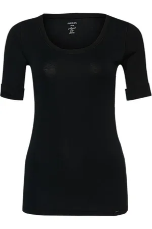 Marc Cain Dames, Tops, Zwart, Maat: L Katoen