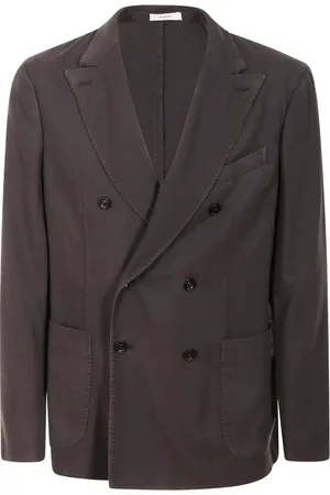 Boglioli Heren, Jassen, Bruin, Maat: XL Wol