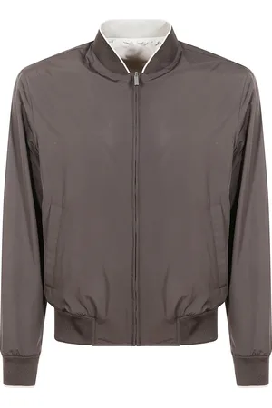 CANALI Heren, Jassen, Bruin, Maat: M Poliester